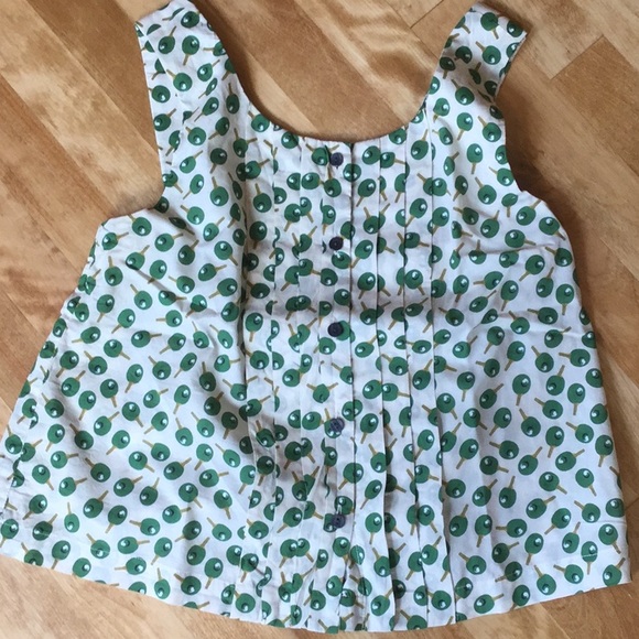 unknown Tops - Cute button down tank blouse size 2